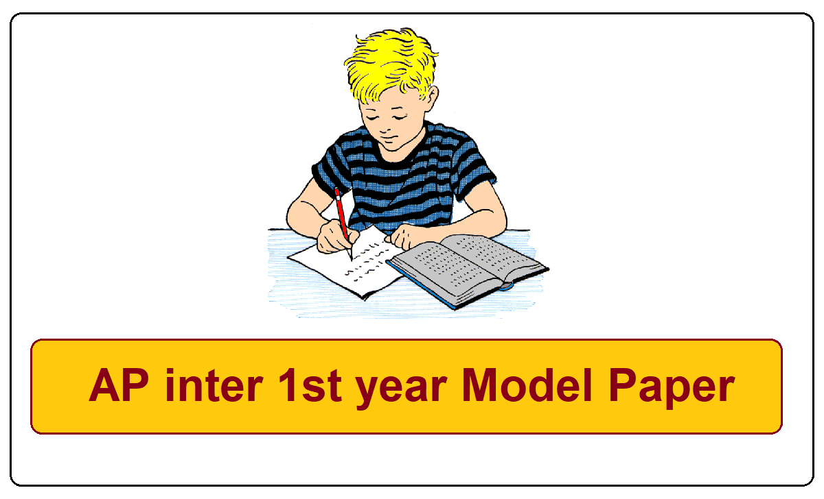 AP inter 1st year Model Paper 2022